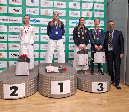 Elma Lišinović 1. mesto v katah med članicami